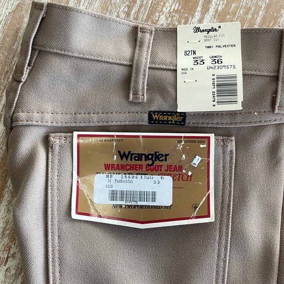 Tan Wrangler dress slacks - Picture 4 of 5
